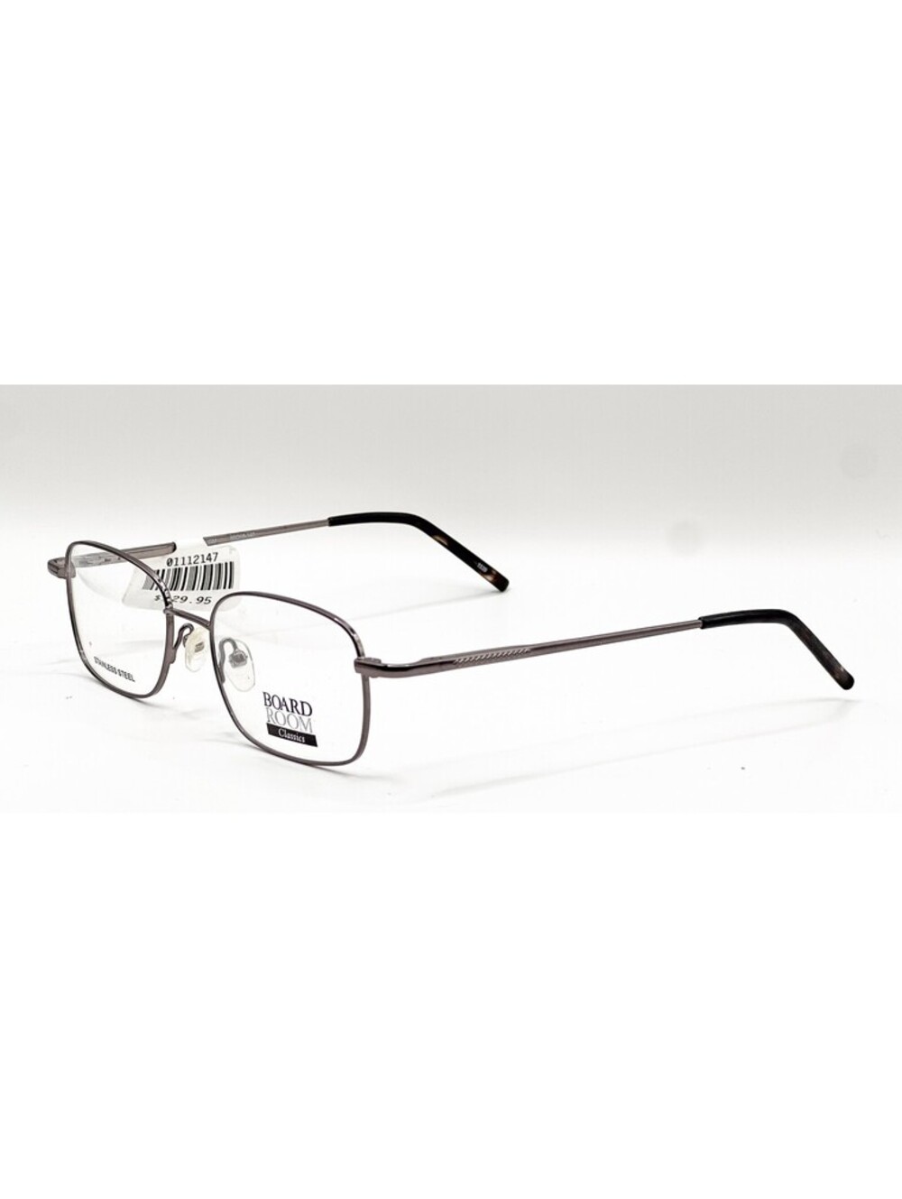 NEW BOARDROOM CLASSICS BC 528 GUNMETAL GRAY AUTHENTIC EYEGLASSES 50-18